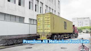 Selección diversa del color de la resina de melamina de la pureza estándar ampliamente utilizada en el hogar D del vajilla del abastecimiento