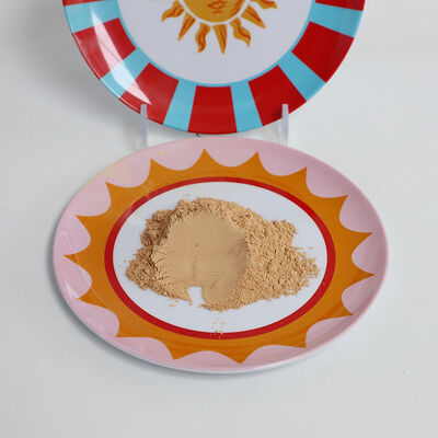 GUFAITH Resina de melamina marrón en polvo Resistente a altas temperaturas, adecuado para uso en vajilla y otras aplicaciones