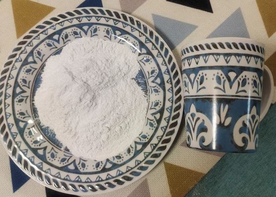 99,85% ayuda del OEM de Tripolycyanamide de los gránulos de la melamina de la pureza A5