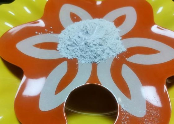 99,85% ayuda del OEM de Tripolycyanamide de los gránulos de la melamina de la pureza A5