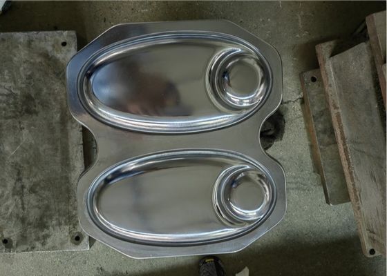 Molde de la compresión de las placas de cena de la melamina del restaurante 5 pulgadas - alta precisión