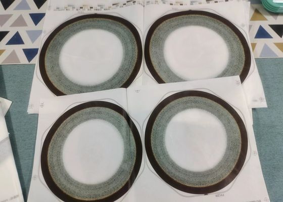 Etiqueta sin recubrimiento 787x1092m m documentos de la melamina para el embalaje de la plataforma del servicio de mesa de la melamina