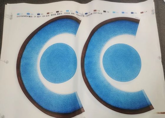 Papel de imprenta de la melamina del aislamiento de calor del papel revestido de la melamina de GF