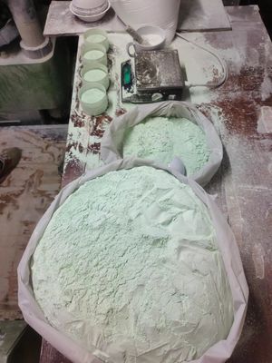 La resina blanca de UF1P frecuencia intermedia pulveriza el polvo no tóxico de la melamina