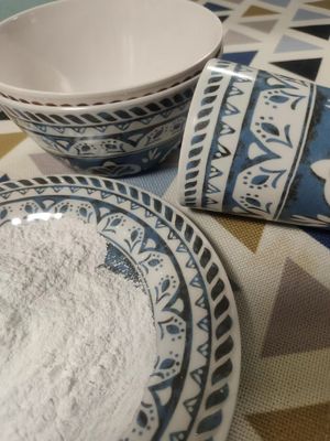 Polvo material especial de la melamina de UF1P/polvo blanco CAS 108-78-1 de la resina