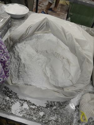99,8% Amine Melamine Glazing Powder Cas 108-78-1 no tóxico