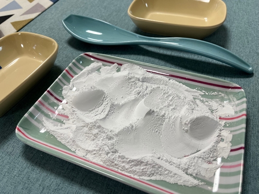 Polvo satinado de la melamina de la materia prima de la melamina blanca del servicio de mesa