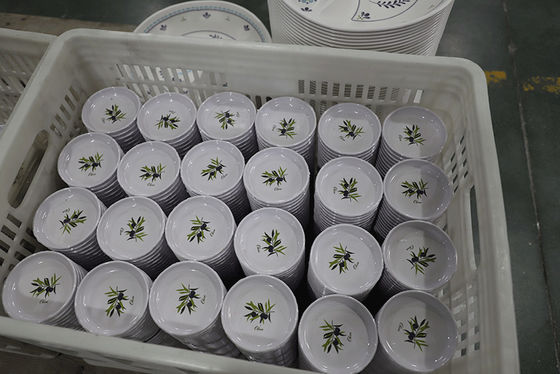 Polvo de moldeado de la melamina de Tripolycyanamide de la categoría alimenticia para el servicio de mesa 1.573g/m3