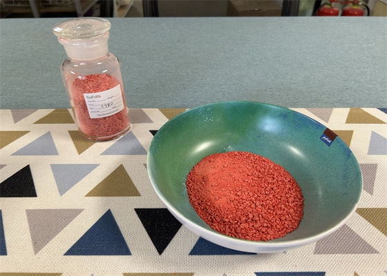 Gránulos de la melamina de la mirada que vetean usados para producir el servicio de mesa de imitación de Pocelain