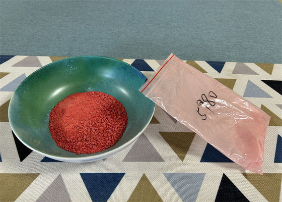 Gránulos de la melamina de la mirada que vetean usados para producir el servicio de mesa de imitación de Pocelain