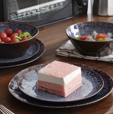 12 Pieces Party Melamina de la vajilla conjunto Resistencia al calor