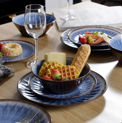 Resistencia al calor Melamina Set de vajilla para el exterior con microondas