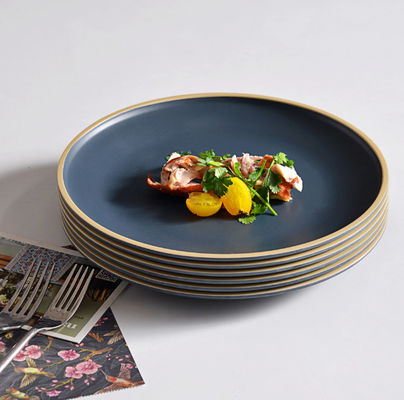 Gufaith 10.5 pulgadas placas de melamina establecidas al aire libre irrompible libre de BPA