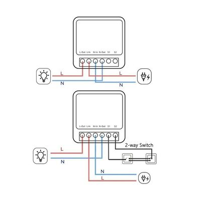 16A Panel de interruptores de luz múltiple 110v Control APP