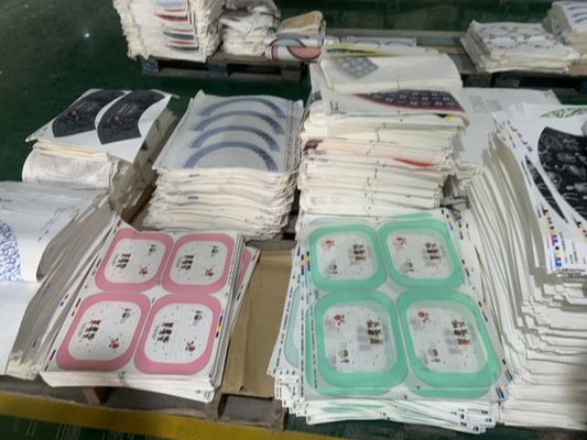 Papel de decal de melamina de resina 100% grueso personalizado para vajilla de melamina