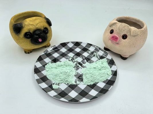 Polvo de acristalamiento de melamina blanco químico para materiales de construcción