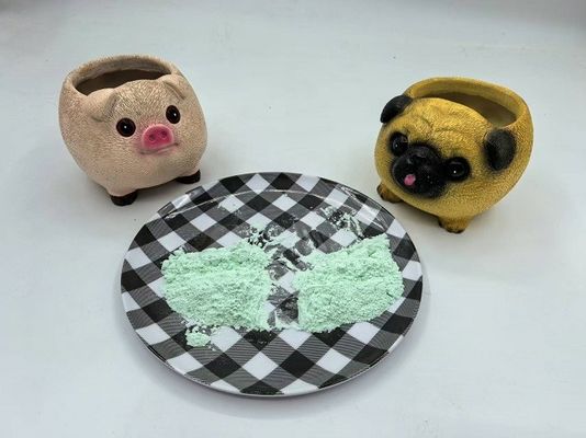 Polvo de acristalamiento de melamina blanco químico para materiales de construcción