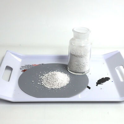 GUFAITH Contenido de cenizas 003 por ciento Gránulos de melamina Fórmula molecular C3H6N6 Temperatura de sublimación 300 grados Celsius Ideal para aplicaciones industriales