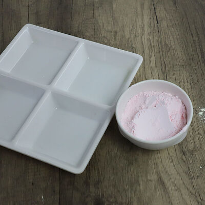 SONYEE Compuesto de moldeo de melmina rosa en polvo Materia prima de melamina de grado utilizado en la producción de resinas de formaldehído de melamina y compuestos de moldeo