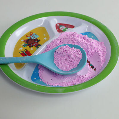 GUFAITH Rosa Melmaína en polvo Grado alimenticio Melamina formaldehído Resina Materia prima para vajilla Color Melamina moldeado Compuesto estable Excelente flujo