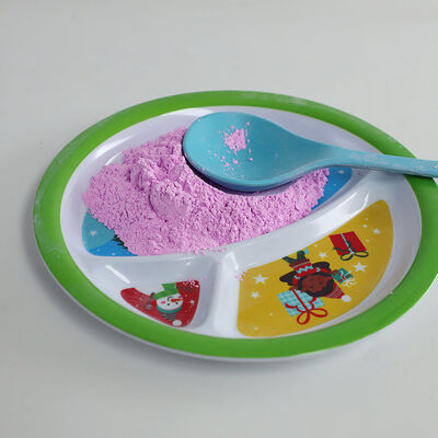 GUFAITH Rosa Melmaína en polvo Grado alimenticio Melamina formaldehído Resina Materia prima para vajilla Color Melamina moldeado Compuesto estable Excelente flujo