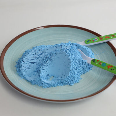 GUFAITH Melmaína azul en polvo de grado alimenticio 100% de pureza resina amino Melamina en polvo materia prima para vajilla vasos bandejas