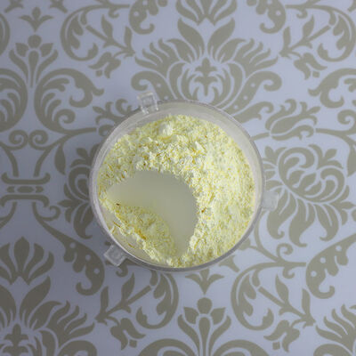 GUFAITH Amarillo 100% Melamina Grado Alimenticio Resina de Melamina Formaldehído Materia Prima para Vajilla Compuesto de Moldeo de Melamina Flujo Estable Excelente